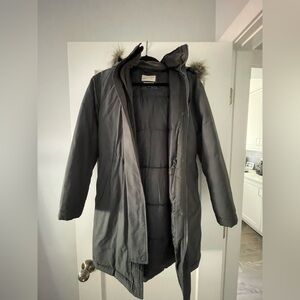 Universal Thread Women’s Gray Parka Coat/Puffer